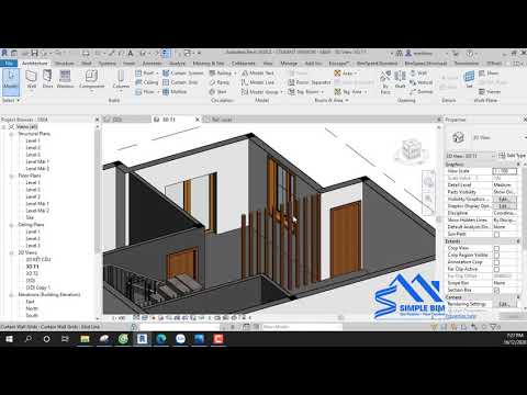 BÀI 05. Khóa Revit Kiến trúc kết cấu thực chiến (phần Kiến trúc) - SImple BIM