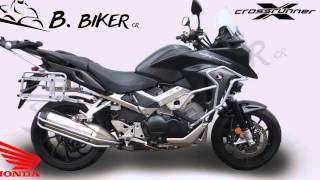 Honda Crossrunner 800 Vfr Crash Bar And Givi Topcase Racks