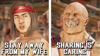 Liu Kang Defending Kitana Intros Mortal Kombat 11 Ultimate