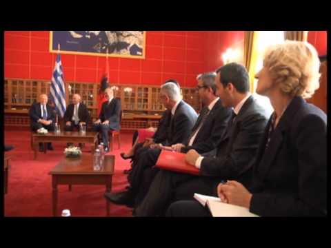 Kryeministri Rama pret Presidentin grek Karolos Papoulias