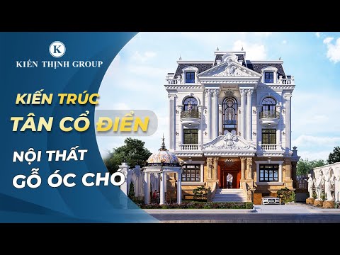 Biệt Thự Với Nội Thất Gỗ Óc Chó Không Gian Mở Và Tiện Nghi