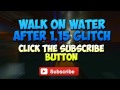 GTA 5 Online - "WALK ON WATER GLITCH" - Walk On Water Online After 1.15 patch