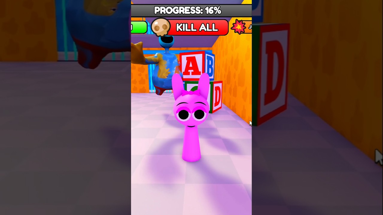 SPRUNKI PINKI escape YARNABY VS DOEY PRISON RUN #roblox SPRUNKI PINKI escape YARNABY VS DOEY PRISON RUN #roblox