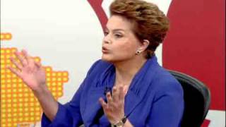 Dilma Rousseff fala sobre a experiência administrativa e eleitoral dela