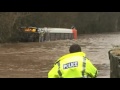 Several rescued from bus after it got stuck in Storm Frank flood waters