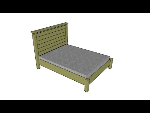 Queen Size Bed Frame Plans