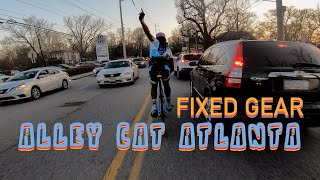 Fixed Gear Race - ALLEY CAT ATLANTA - Fixed Gear Atlanta