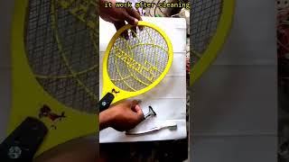 Mosquito Bat Is Working After Cleanmosquito Bat Repair At Home