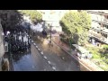 Amazing Egypt Protest Violence footage in downtown Cairo filmed by Americans 28th Jan 2011 (2of2 HD)