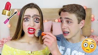 My Brother Does my Makeup!! Sydney Serena My Brother Does my Makeup!! Sydney Serena