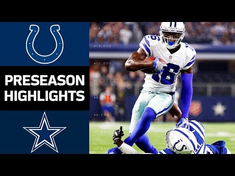 Colts Vs Cowboys Nfl Preseason Week 2 Game Highlights Colts Vs Cowboys Nfl Preseason Week 2 Game Highlights