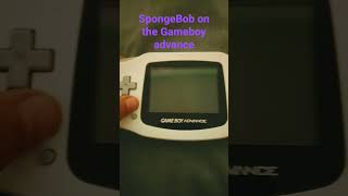 Spongebob On The Gameboy Advance