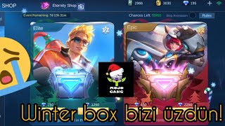 Kış Kutusu Bizi Üzdün Kral Winter Box