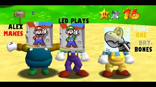 Sm64Ex-Coop 16 Star% W Alex Makes, And That One Dry-Bones