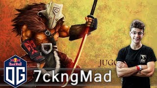 OG.7ckngMad Juggernaut Gameplay - Ranked Match - OG Dota 2.
