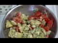 tomato and artichoke salad