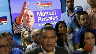 Venezuelalı Muhalif Lider Rosales Yargılanıyor