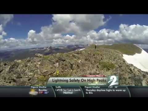 Tomer's Trails - 10 Peaks in 10 Miles/Lightning Safety - Traversing 10 peaks in a 10 mile radius - Breckenridge to Frisco in Summit County. It's dangerous stuff as Chris and friends race the clock against afternoon thunderstorms and lightning right on their heels.