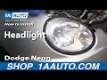 1AAuto.com Install Headlight Dodge Plymouth Neon 2000-05