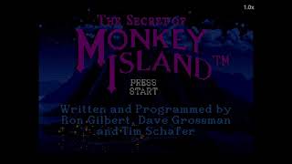 Gameplay - 2538 The Secret Of Monkey Island Sega Cd - 4