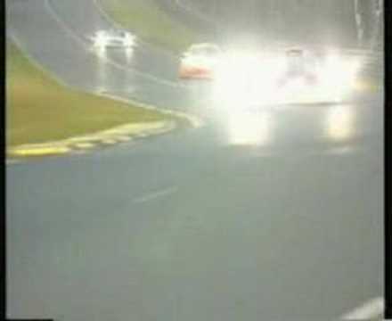 Le Mans 99' Mercedes CLRGT1 Crash Live Version car no5 driverPeter 
