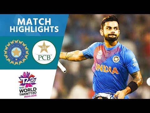 Kohli Stars In India Win | India vs Pakistan | ICC Men's #WT20 2016 - Highlights