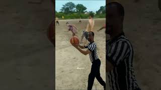 Referee Catches Basketball Meme