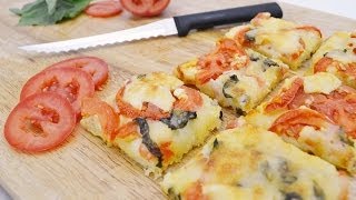 Tomato Basil Squares Recipe - Pizza Appetizer | RadaCutlery.com