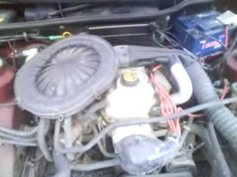 Starting my ford sierra 18 4 cylinder 18 litre CVH engine