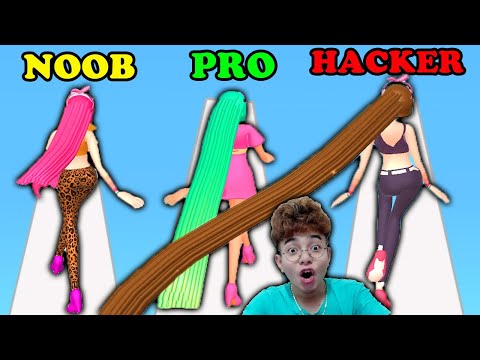NẾU THẮNG TÊ TÊ SỞ HỮU MÁI TÓC DÀI 1000 MÉT | THỬ THÁCH TÓC Hair Challenge