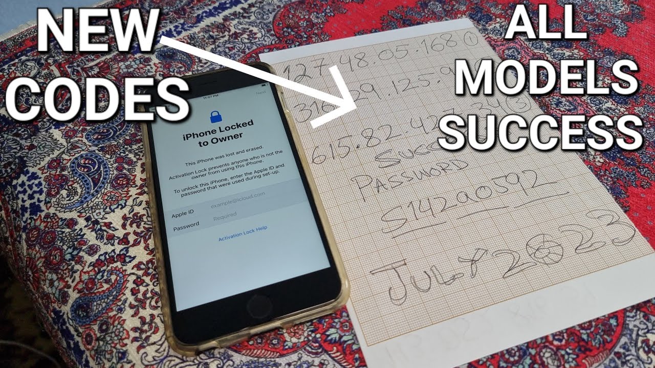 NEW UPDATE JULY!! Permanently Unlock iCloud Activation NEW UPDATE JULY!! Permanently Unlock iCloud Activation