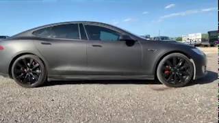TESLA MATTE BLACK WRAP