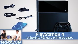 Playstation 4: Unboxing y Análisis Primeros Pasos (en Español)
