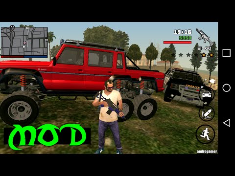 COMO BAIXAR GTA 5 PARA ANDROID (MOD GTASA) APK + DATA - DOWNLOAD android mod apk
