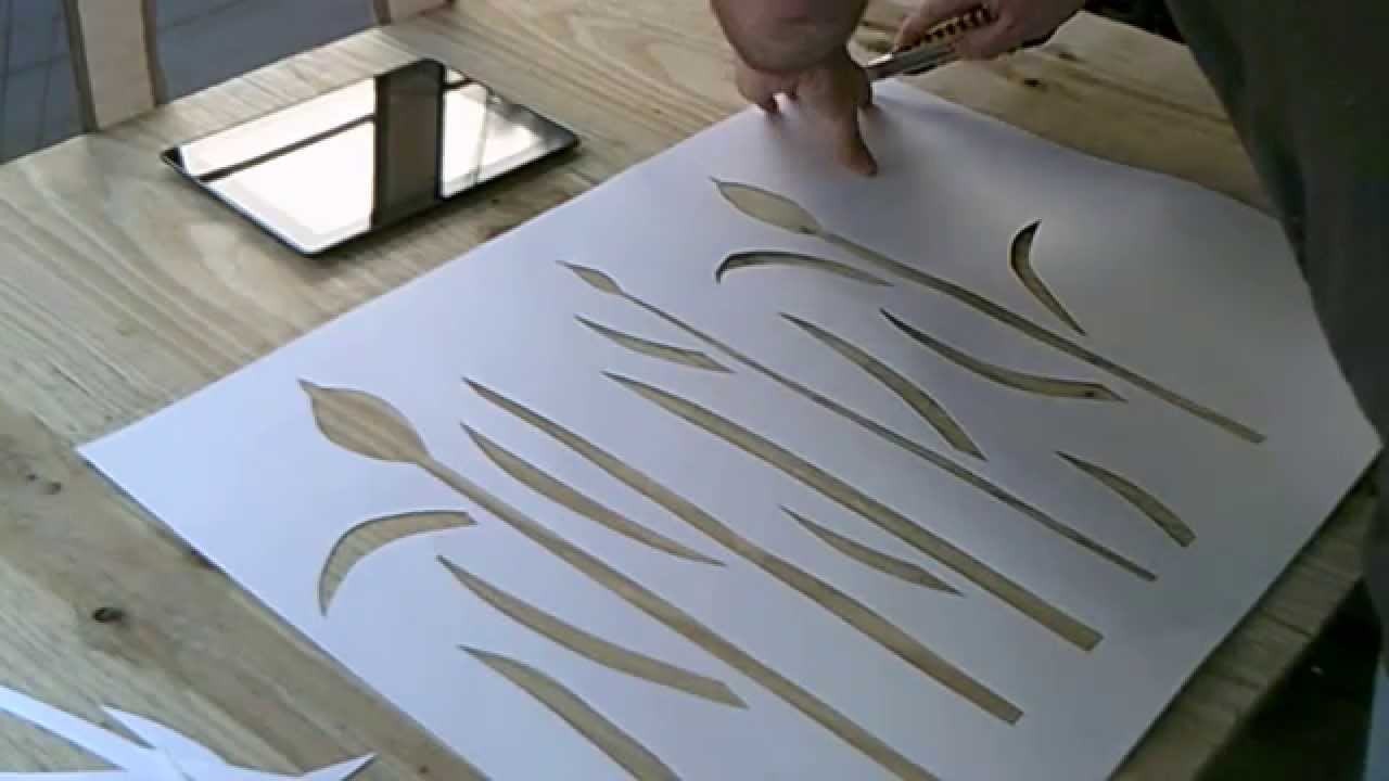 Camouflage Duck Boat Stencil - YouTube