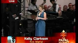 Watch Kelly Clarkson Ave Maria video