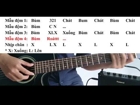 5 cách đánh điệu Bolero cơ bản nhất cho những bạn mới tập guitar