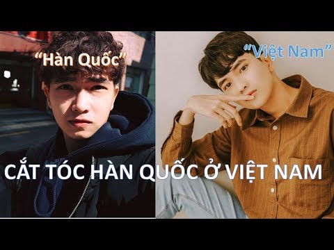 Cắt tóc kiểu Hàn Quốc ở Việt Nam: Cắt tóc dấu phẩy 6/4