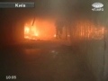 Video Пожар в переходе около метро Черниговская
