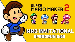 Mario Maker 2 Invitational Speedrun Pb Time Of 655