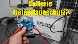 Batterie Tiefentladeschutz Bei Inselanlagen Nicht Vergessen!!! In Zusammenarbeit Mit Redodo