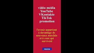 Vidéo Média Youtube Vkontakte Tiktok Promotion