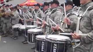 Army Vs Air Force Drum Line Battle Part 1 Army Vs Air Force Drum Line Battle Part 1