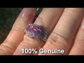 Art Deco Circa 1960 Pink Sapphire & Diamond Past, Present & Future Anniversary Ring