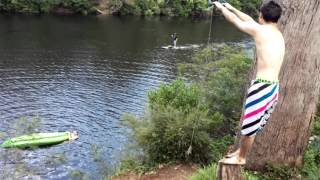 Rope Swing Fail
