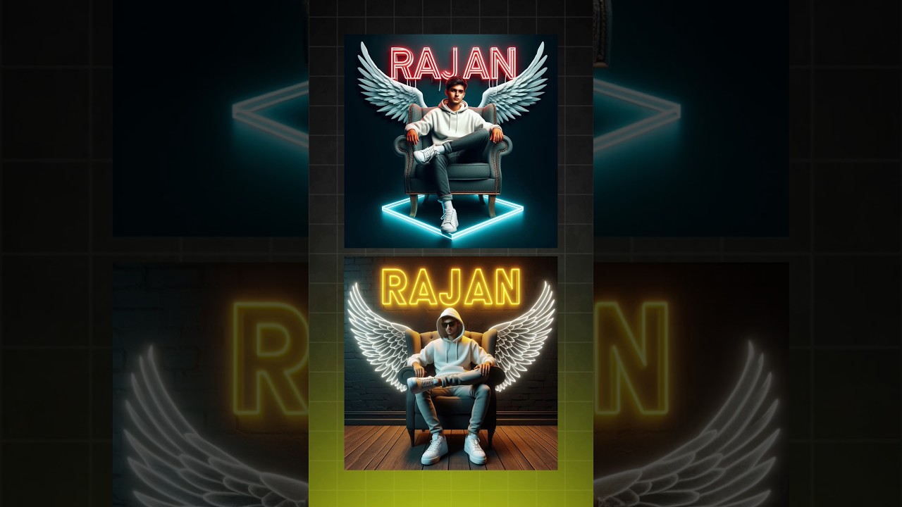 How To Create 3D Ai Wings Name Image | Trending Wings How To Create 3D Ai Wings Name Image | Trending Wings