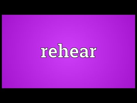 Header of rehear