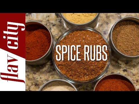 VIDEO : how to make spice rubs - five spice recipes - here are two of my favorite spicehere are two of my favorite spicerubsthat will up the flavor of your cooking without adding any fat!here are two of my favorite spicehere are two of my ...