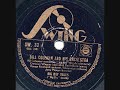 Bill Coleman - Big Boy Blues - 1937 November 19 Paris