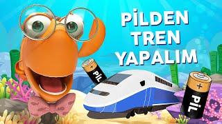 Profesör Balık İle Deneyler Pil Tren